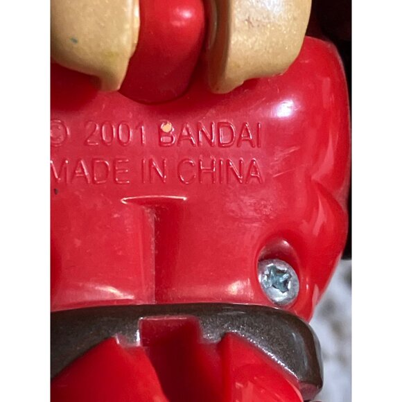 Bandai Power Rangers Wild Force Red Lion Ranger Action Figure No Legs 2001 - Picture 4 of 5